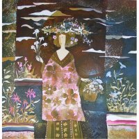 «Цветы и травы лета», 90х45, 90х86, 90х45, 2011г.