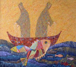 «Улов», смеш.техн., 80х90, 2011г.